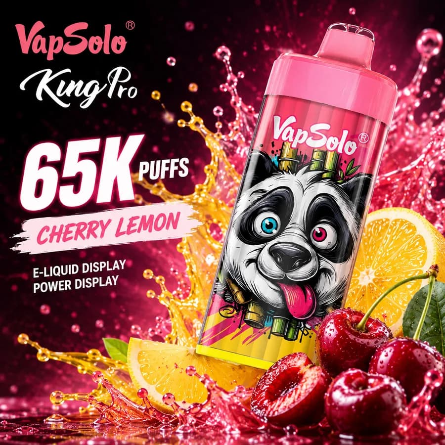Vapsolo King Pro 65K — Cereza limón